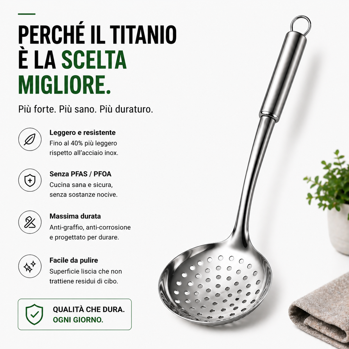 Utensili in Titanio