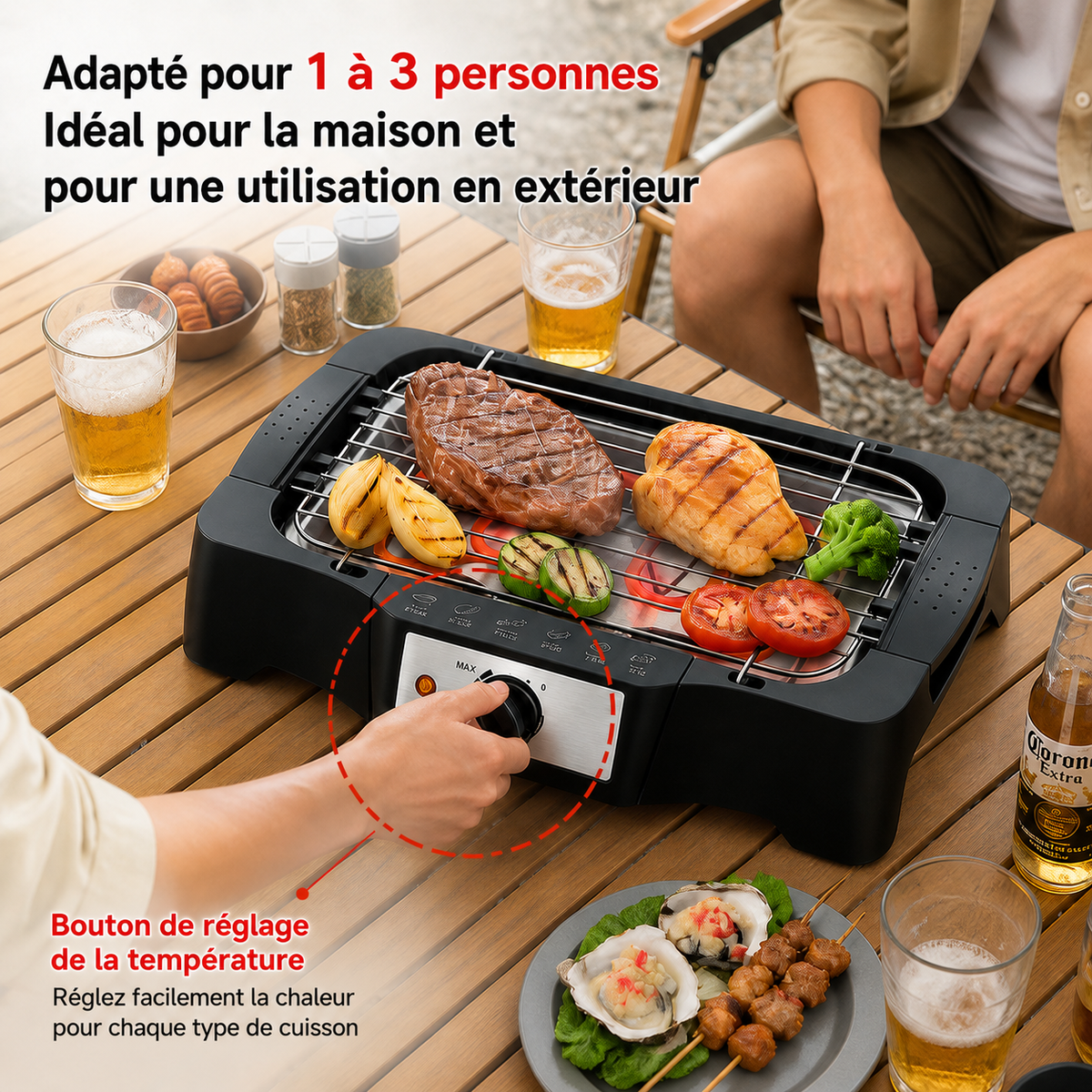 Plancha électrique Premium