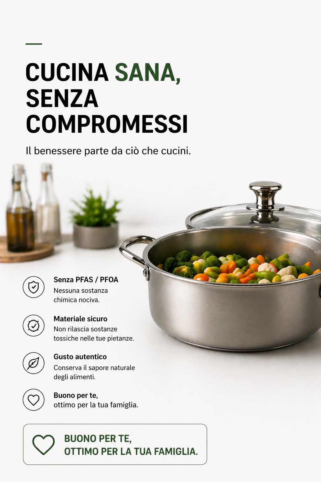 Cocotte in Titanio