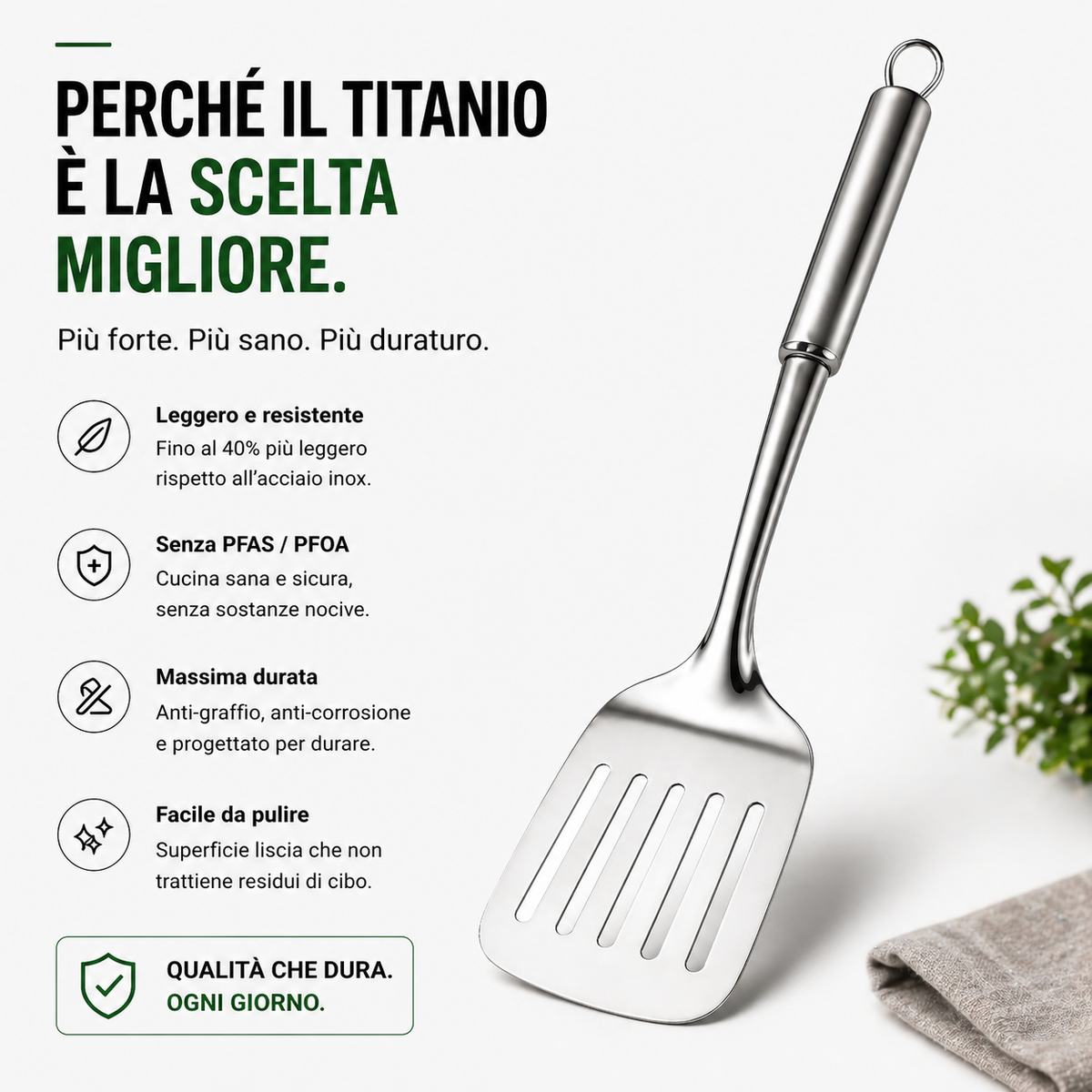 Utensili in Titanio