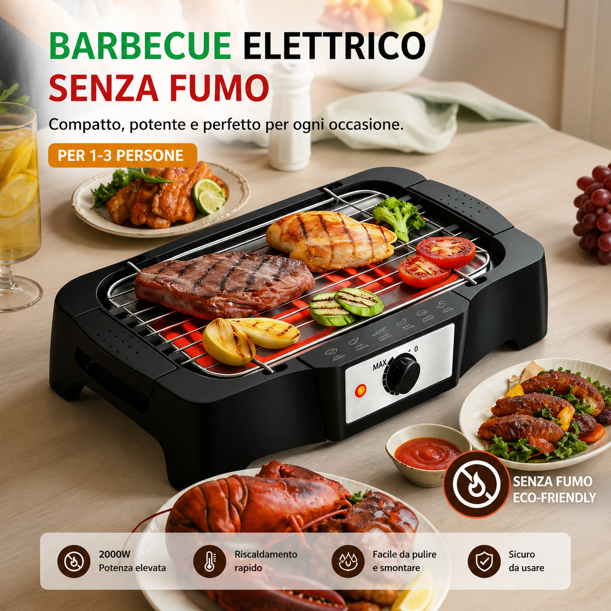 Piastra Elettrica Premium