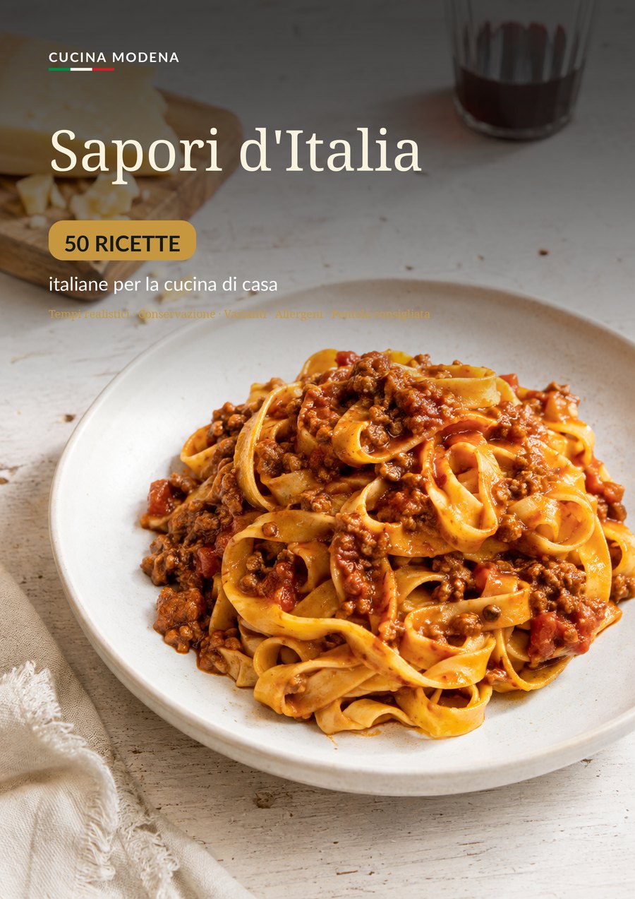Sapori d'Italia — Ricettario Digitale Cucina Modena